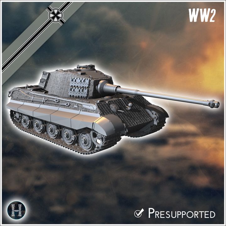 下载 Panzer VI Tiger II (Henschel) - Königstiger King Tiger